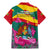 Grenada Independence Day Family Matching Mermaid Dress and Hawaiian Shirt Gwenad Bougainvillea Flowers - Wonder Print Shop