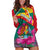Grenada Independence Day Hoodie Dress Gwenad Bougainvillea Flowers - Wonder Print Shop