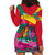 Grenada Independence Day Hoodie Dress Gwenad Bougainvillea Flowers - Wonder Print Shop