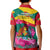 Grenada Independence Day Kid Polo Shirt Gwenad Bougainvillea Flowers - Wonder Print Shop