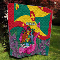 Grenada Independence Day Quilt Gwenad Bougainvillea Flowers - Wonder Print Shop