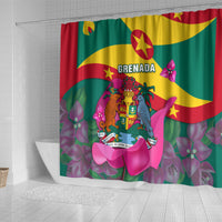 grenada-independence-day-shower-curtain-gwenad-bougainvillea-flowers