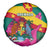 Grenada Independence Day Spare Tire Cover Gwenad Bougainvillea Flowers - Wonder Print Shop