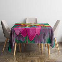 Grenada Independence Day Tablecloth Gwenad Bougainvillea Flowers - Wonder Print Shop