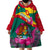 Grenada Independence Day Wearable Blanket Hoodie Gwenad Bougainvillea Flowers - Wonder Print Shop