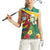 Guyana Republic Day Women Sleeveless Polo Shirt Scarlet Macaw With Map Tropical Style - Wonder Print Shop