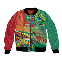 Guyana Republic Day Bomber Jacket Happy Mashramani 55th Anniversary