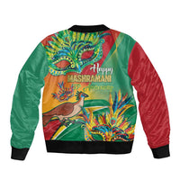 Guyana Republic Day Bomber Jacket Happy Mashramani 55th Anniversary