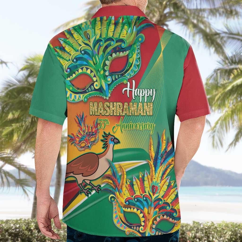 Guyana Republic Day Hawaiian Shirt Happy Mashramani 55th Anniversary