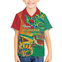 Guyana Republic Day Hawaiian Shirt Happy Mashramani 55th Anniversary