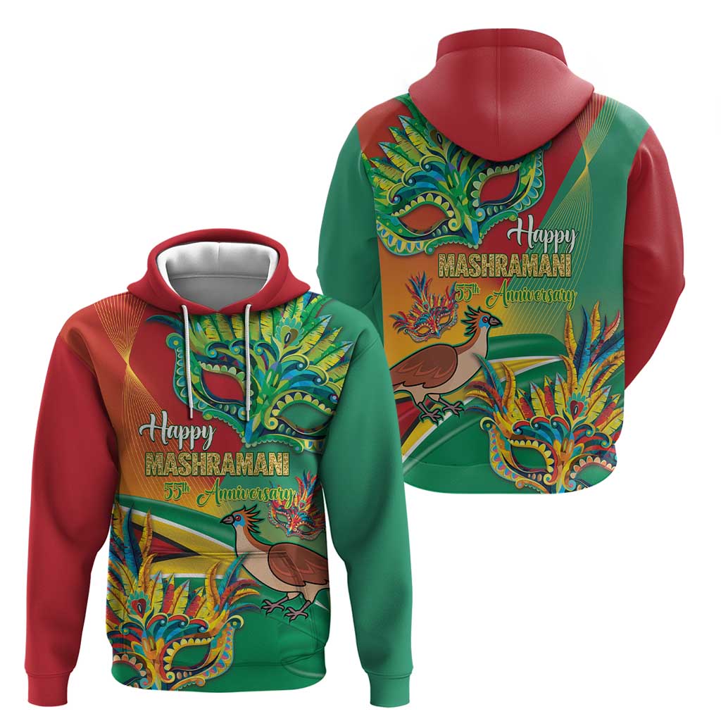 Guyana Republic Day Hoodie Happy Mashramani 55th Anniversary