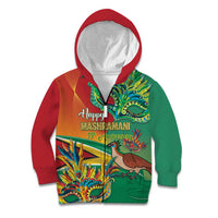 Guyana Republic Day Kid Hoodie Happy Mashramani 55th Anniversary