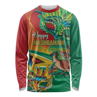 Guyana Republic Day Long Sleeve Shirt Happy Mashramani 55th Anniversary