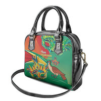 Guyana Republic Day Shoulder Handbag Happy Mashramani 55th Anniversary - Wonder Print Shop