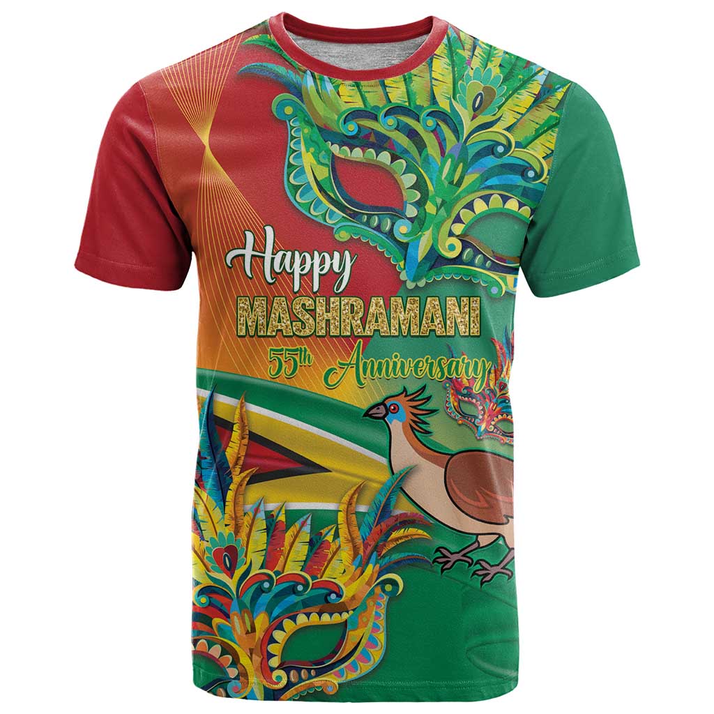 Guyana Republic Day T Shirt Happy Mashramani 55th Anniversary - Wonder Print Shop