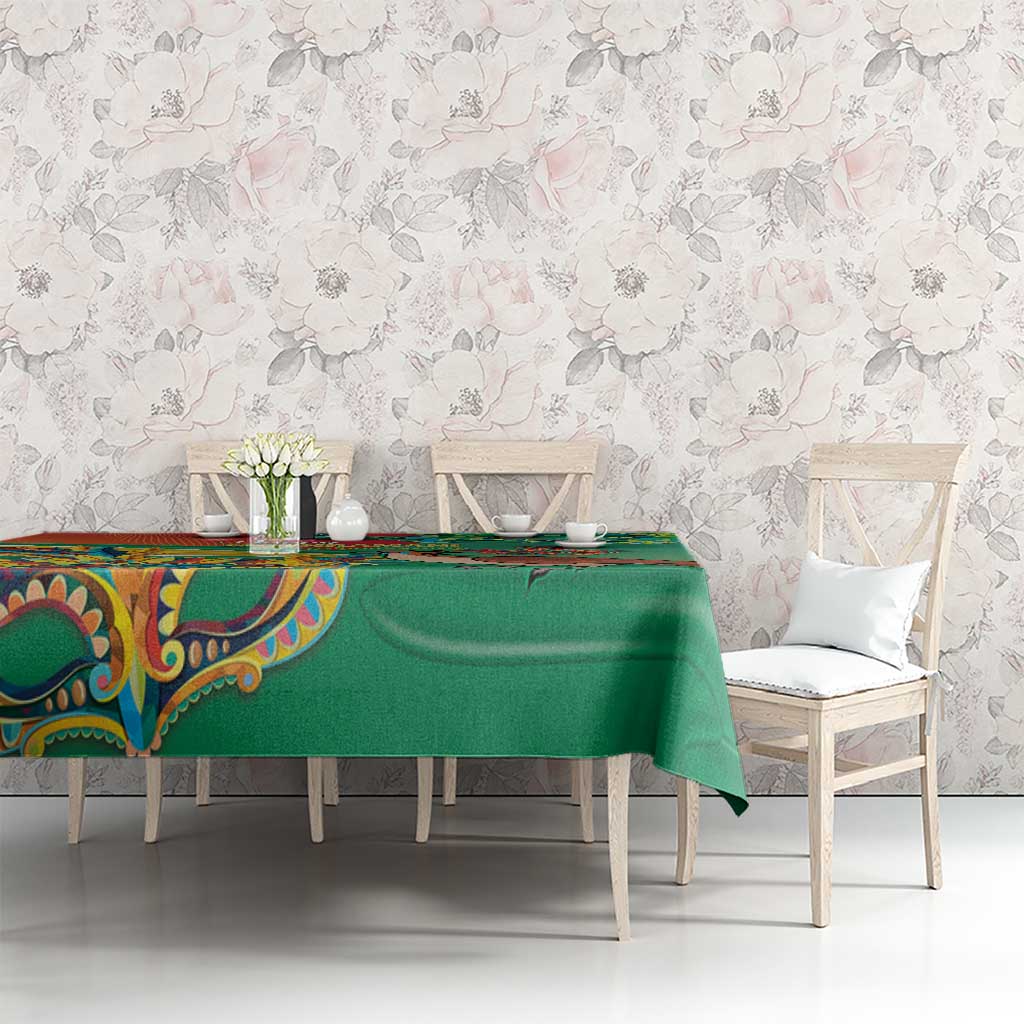 Guyana Republic Day Tablecloth Happy Mashramani 55th Anniversary - Wonder Print Shop