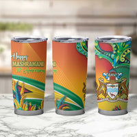 Guyana Republic Day Tumbler Cup Happy Mashramani 55th Anniversary - Wonder Print Shop