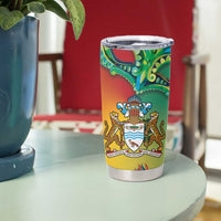 Guyana Republic Day Tumbler Cup Happy Mashramani 55th Anniversary - Wonder Print Shop