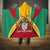 Personalized Guyana Coat Of Arms Hooded Blanket Flag Color
