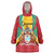 Personalized Guyana Coat Of Arms Wearable Blanket Hoodie Flag Color - Wonder Print Shop