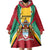 Personalized Guyana Coat Of Arms Wearable Blanket Hoodie Flag Color - Wonder Print Shop
