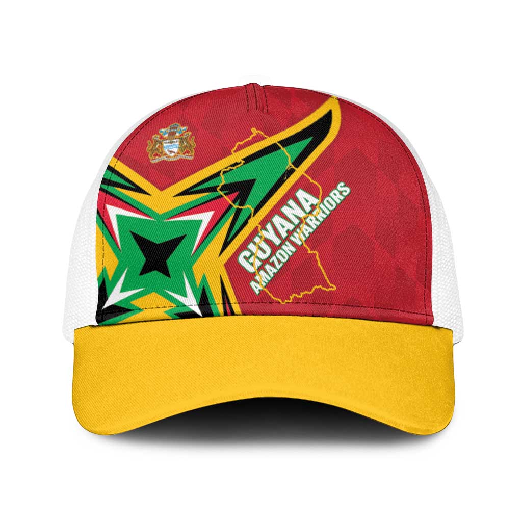 Guyana Cricket Baseball Net Cap Go Champions Amazon Warriors - Wonder Print Shop
