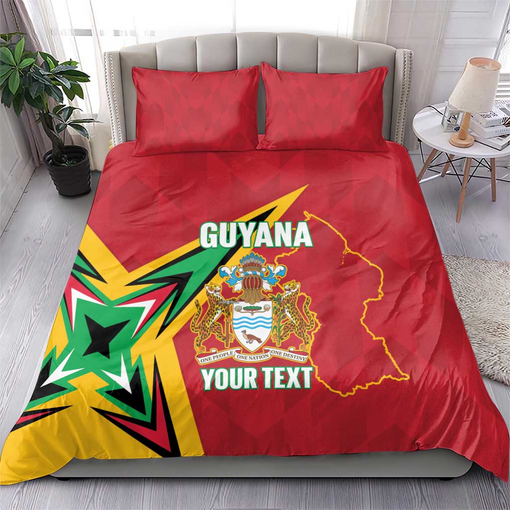 Custom Guyana Cricket Bedding Set Go Champions Amazon Warriors
