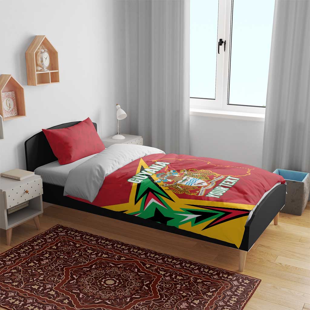 Custom Guyana Cricket Bedding Set Go Champions Amazon Warriors