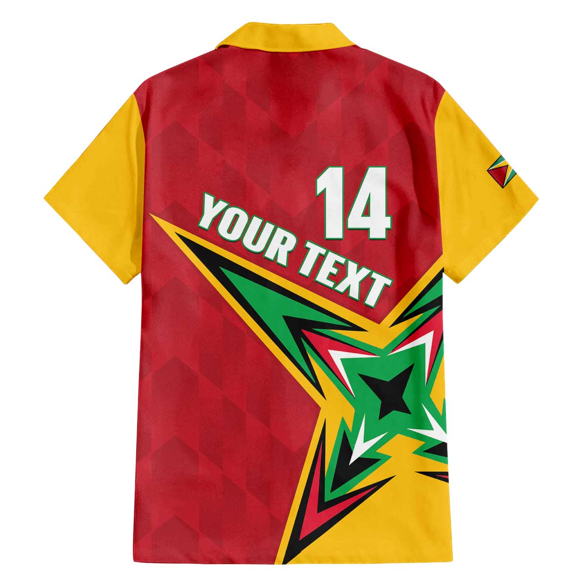 Custom Guyana Cricket Family Matching Off The Shoulder Long Sleeve Dress and Hawaiian Shirt Go Champions Amazon Warriors