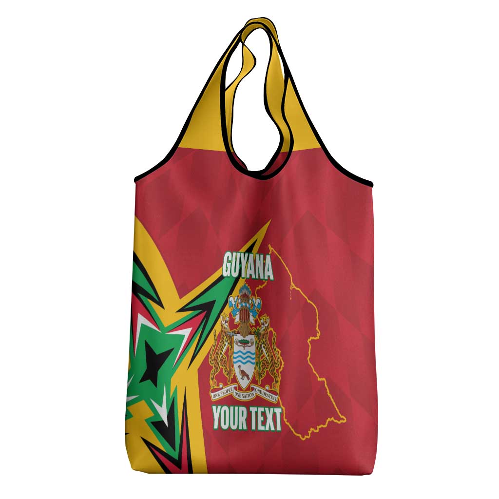 Custom Guyana Cricket Grocery Bag Go Champions Amazon Warriors