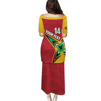 Custom Guyana Cricket Puletasi Go Champions Amazon Warriors - Wonder Print Shop