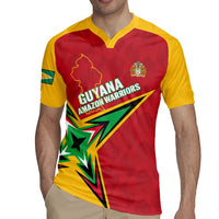 Custom Guyana Cricket Rugby Jersey Go Champions Amazon Warriors - Wonder Print Shop