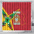 Custom Guyana Cricket Shower Curtain Go Champions Amazon Warriors - Wonder Print Shop