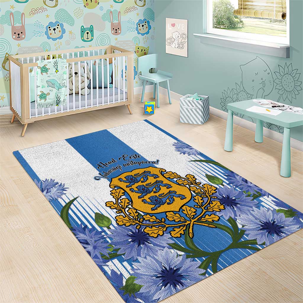 Estonia Independence Day Area Rug Head Eesti Vabariigi Aastapaeva!