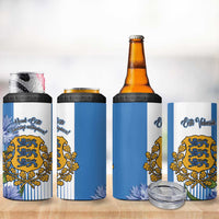 Estonia Independence Day 4 in 1 Can Cooler Tumbler Head Eesti Vabariigi Aastapaeva!