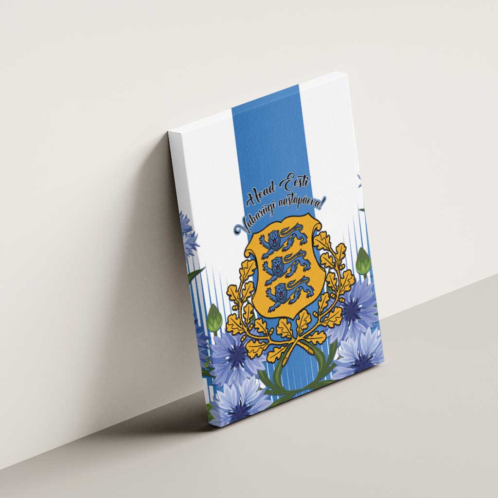 Estonia Independence Day Canvas Wall Art Head Eesti Vabariigi Aastapaeva!