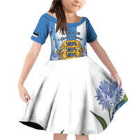 Estonia Independence Day Family Matching Off Shoulder Short Dress and Hawaiian Shirt Head Eesti Vabariigi Aastapaeva!