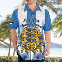 Estonia Independence Day Hawaiian Shirt Head Eesti Vabariigi Aastapaeva!