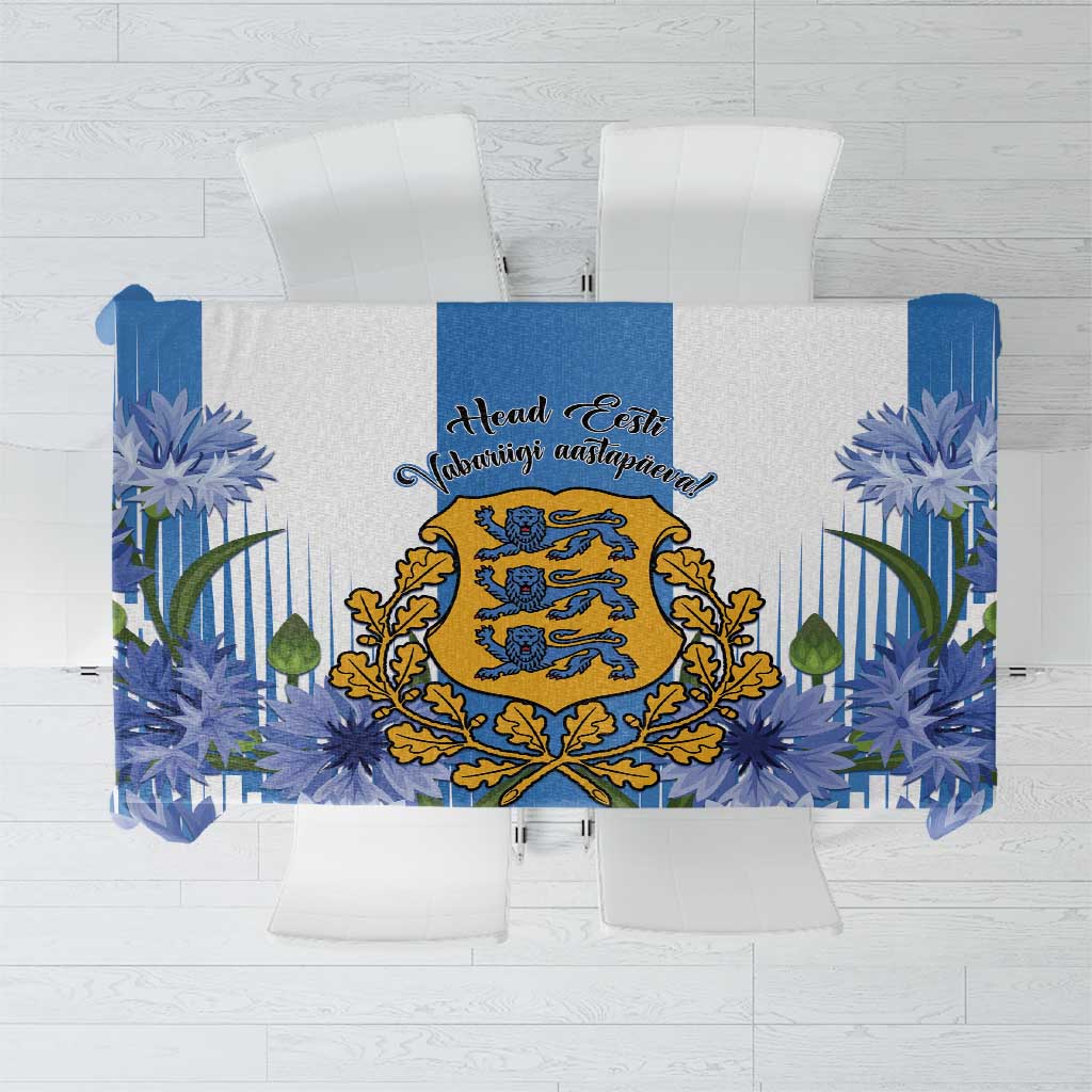Estonia Independence Day Tablecloth Head Eesti Vabariigi Aastapaeva! - Wonder Print Shop