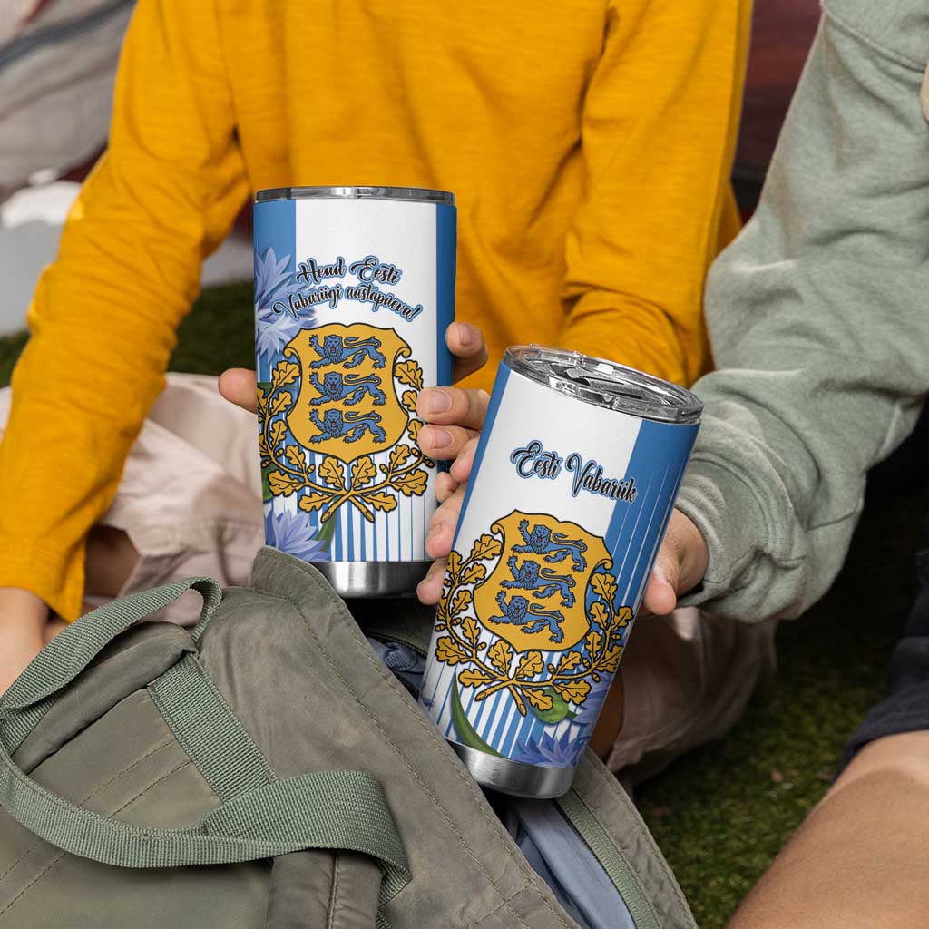 Estonia Independence Day Tumbler Cup Head Eesti Vabariigi Aastapaeva! - Wonder Print Shop