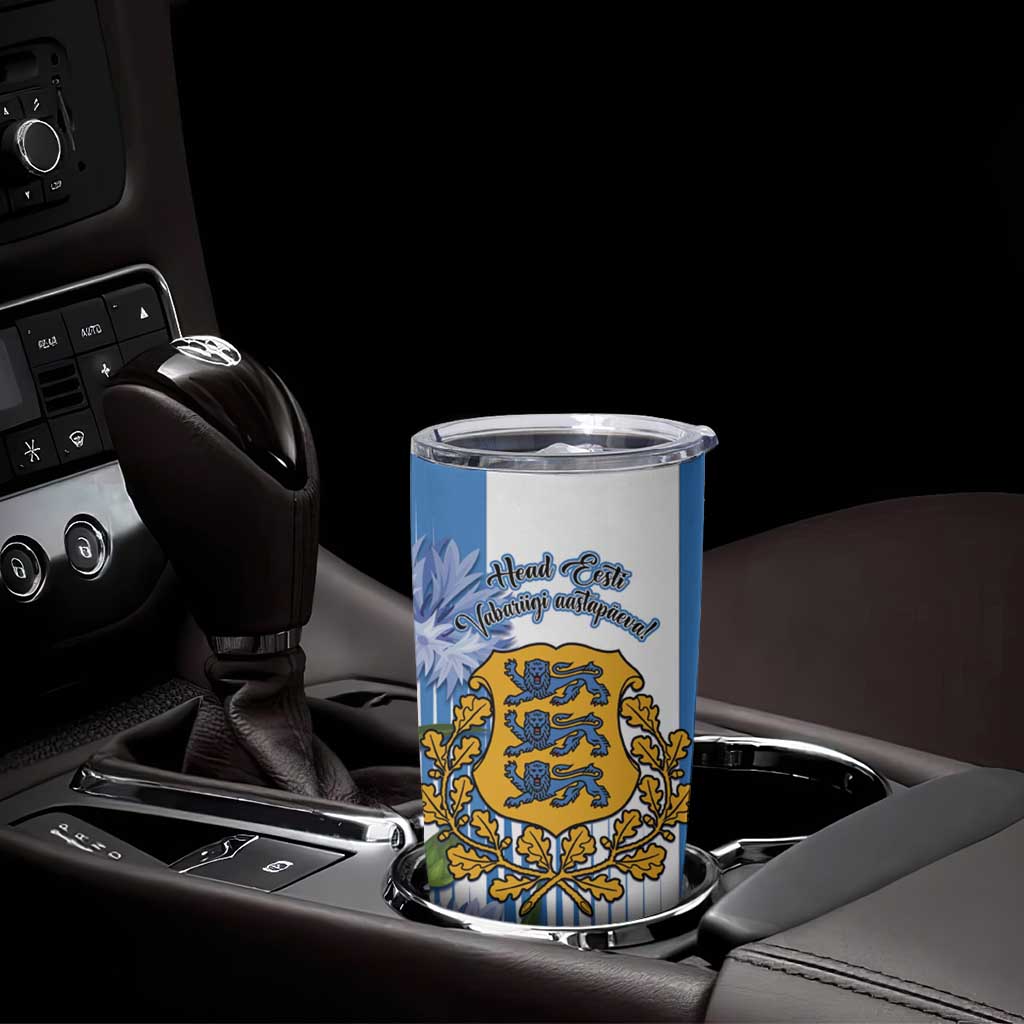 Estonia Independence Day Tumbler Cup Head Eesti Vabariigi Aastapaeva! - Wonder Print Shop