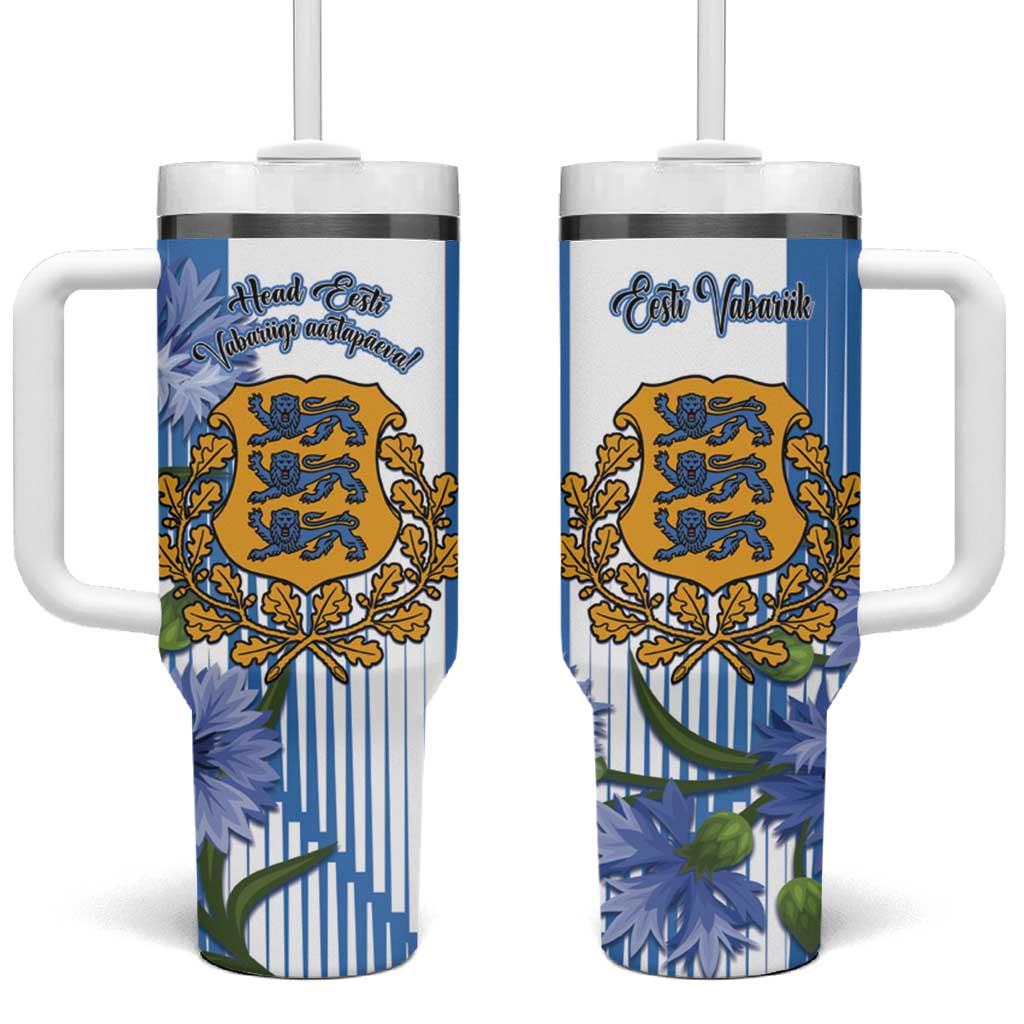 Estonia Independence Day Tumbler With Handle Head Eesti Vabariigi Aastapaeva! - Wonder Print Shop