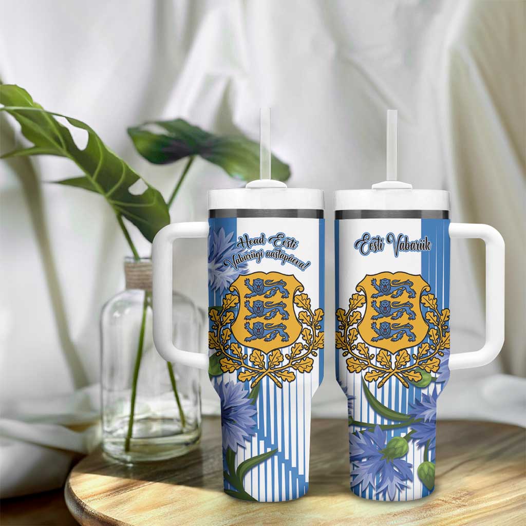 Estonia Independence Day Tumbler With Handle Head Eesti Vabariigi Aastapaeva! - Wonder Print Shop