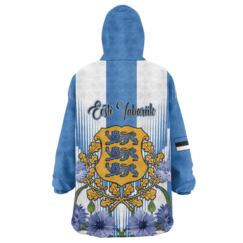 Estonia Independence Day Wearable Blanket Hoodie Head Eesti Vabariigi Aastapaeva! - Wonder Print Shop