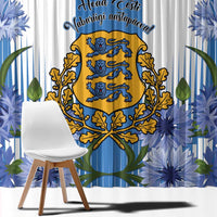 Estonia Independence Day Window Curtain Head Eesti Vabariigi Aastapaeva! - Wonder Print Shop