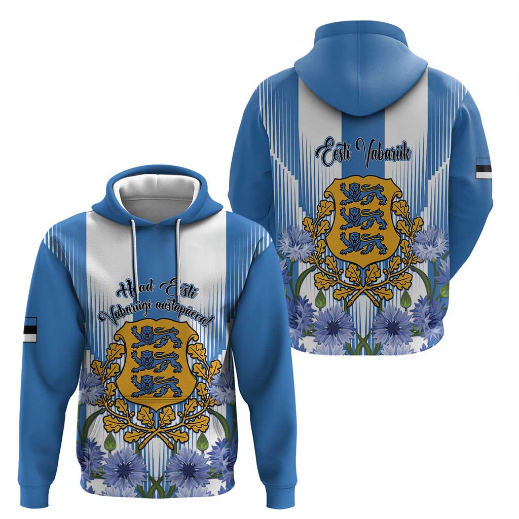 Estonia Independence Day Zip Hoodie Head Eesti Vabariigi Aastapaeva! - Wonder Print Shop