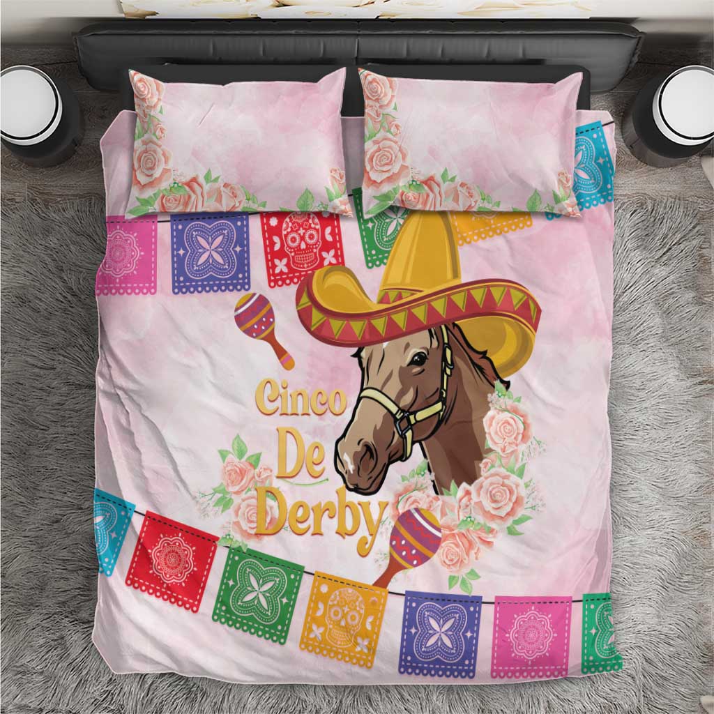 Cinco De Derby Bedding Set 2025 Sombrero Horse Racing