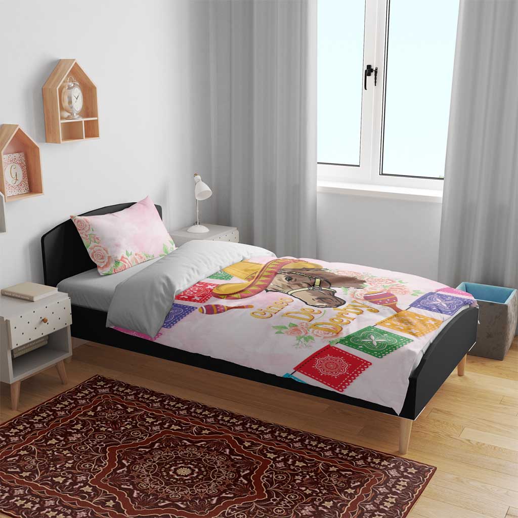 Cinco De Derby Bedding Set 2025 Sombrero Horse Racing