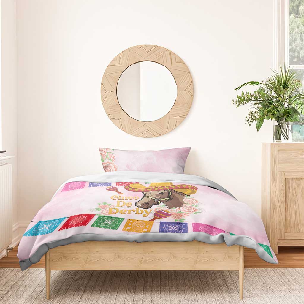 Cinco De Derby Bedding Set 2025 Sombrero Horse Racing