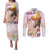 Cinco De Derby Couples Matching Puletasi and Long Sleeve Button Shirt 2025 Sombrero Horse Racing